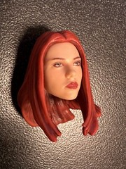 Marvel Legends BLACK WIDOW (HEAD STRAIGHT HAIR) 6″ Scale MINT (WINTER SOLDIER)