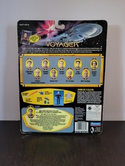 Captain Kathryn Janeway 1995 Voyager STAR TREK Playmates on Chakotay CARD ERROR