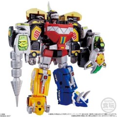 Bandai SMP Super Minipla Megazord Power Rangers Zyuranger Dragonzord Ceaser