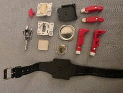 Vintage 1984 Go Bots “Gong” Robot Watch Parts Lot – Rare find