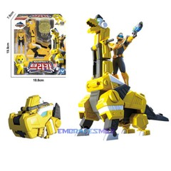 Miniforce Super Dino Power Trans Head Transformation Robot Collection Figure Toy