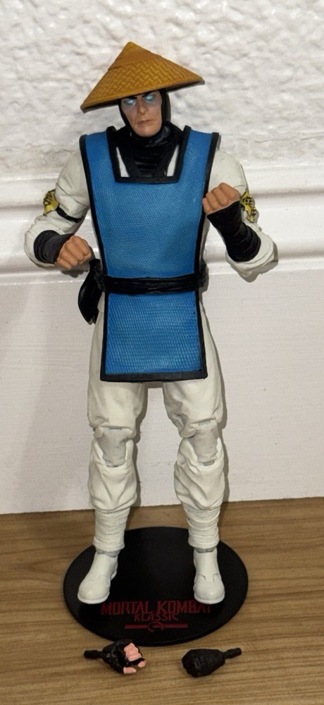 McFarlane Toys Mortal Kombat Klassic Wave 2 Raiden 7″ Video Game Figure Toy Set