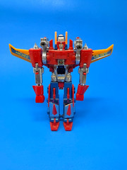Takara 1983 Diaclone King Dam 01 Diecast 3 In 1 Robot Combiner Red Fist (D)
