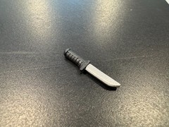 G.I. Joe Classified Metal-Head 6” Scale GRENADIER KNIFE ACCESSORY 1/12 KITBASH