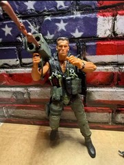 Neca Arnold Schwarzenegger Commando Matrix Ultimate Action Figure 7” 30th Ann
