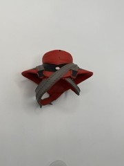 GIJoe Classified Series Red Ninja Chest Webbing Fodder 1/12 Scale