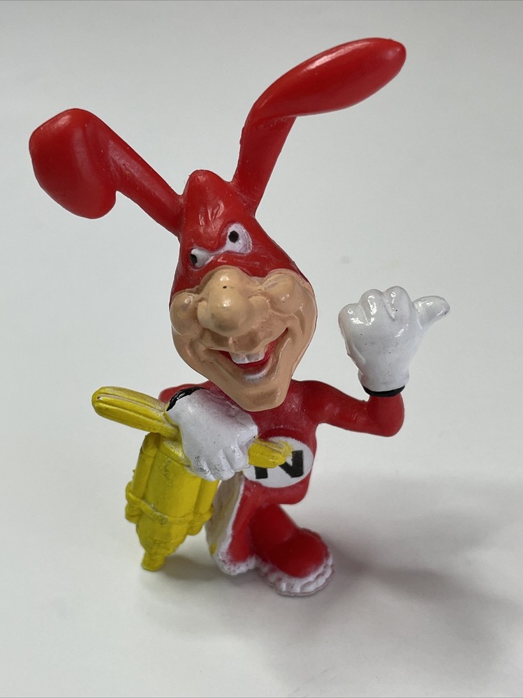 Vintage 1988 The NOID Jackhammer Domino’s Pizza Promo Advertising Action Figure