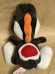 KPS Sanei Mario Yoshi’s Island DS 5” Black Yoshi Plush Toy Nintendo 2009