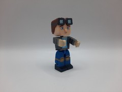 Tube Heroes Dan TDM 2015 Minecraft YouTube Action Figure 2.75” Tall Preowned