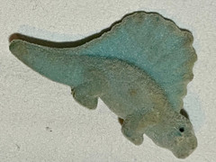 Jurassic Park HATCHLING Series 1 Lot Mini Dinosaur Kenner 1993_T-Rex/Triceratops
