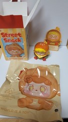 FREE SHIP! Jotoys Q. Kid Street Snack BURGER SOLDIER Confirmed Figure Blind Box