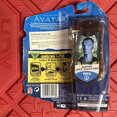 JAMES CAMERON’S AVATAR Movie Action Figure AVATAR JAKE SULLY RDA 2009 MATTEL