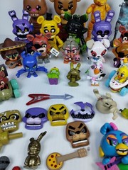 Five Nights At Freddy’s Action Figures Large 50 Piece Lot & Accessories