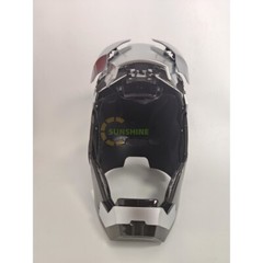 AUTOKING Iron Man Helmet MK5 1:1Wearable Voice Control Cosplay Mask Matte Silver