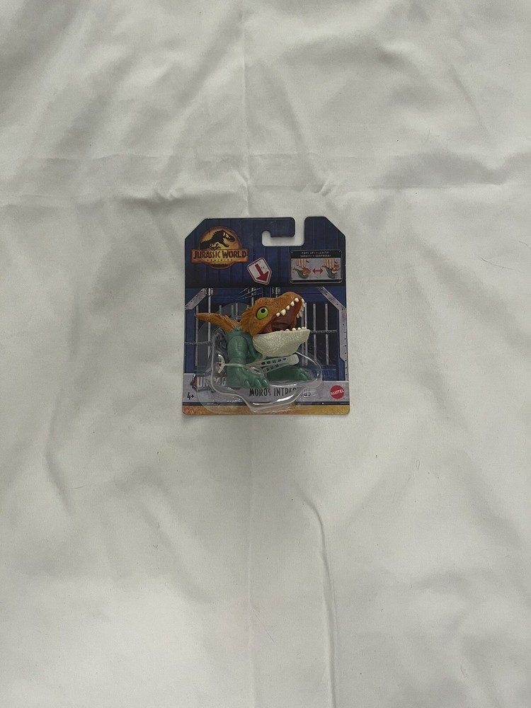 Jurassic World Dominion, Mattel, Pop Up Green and Orange Raptor Ages 4 and Up