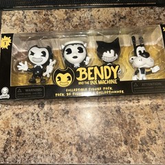 Bendy and the Ink Machine Boris Wolf Alice Angel Collectible Figure 4-pack NIB