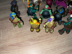 LOT OF 20TMNT TEENAGE MUTANT NINJA TURTLES 2010s Figures W Accessories