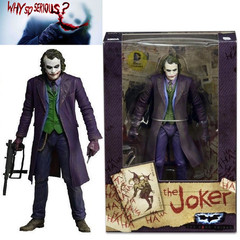 NECA DC Comics Batman Dark Knight Heath Ledger Joker 7″ Action Figure Toy Boxed