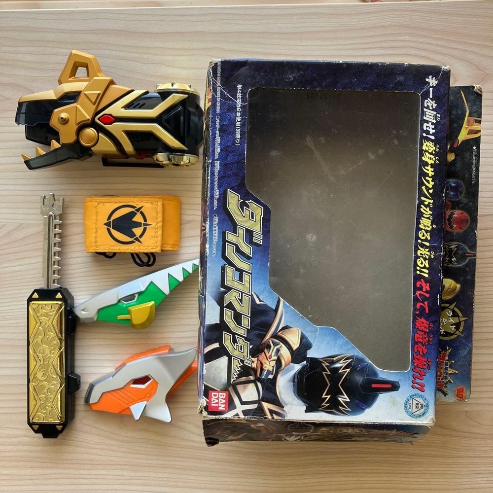 Power Rangers Dino Thunder Abaranger Morpher Dino Commander Bandai Japan used