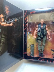 Neca Arnold Schwarzenegger Commando Matrix Ultimate Action Figure 7” 30th Ann