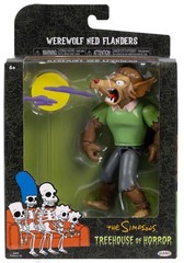 THE SIMPSONS TREEHOUSE OF HORROR WEREWOLF NED FLANDERS 5” JAKKS PACIFIC THOH