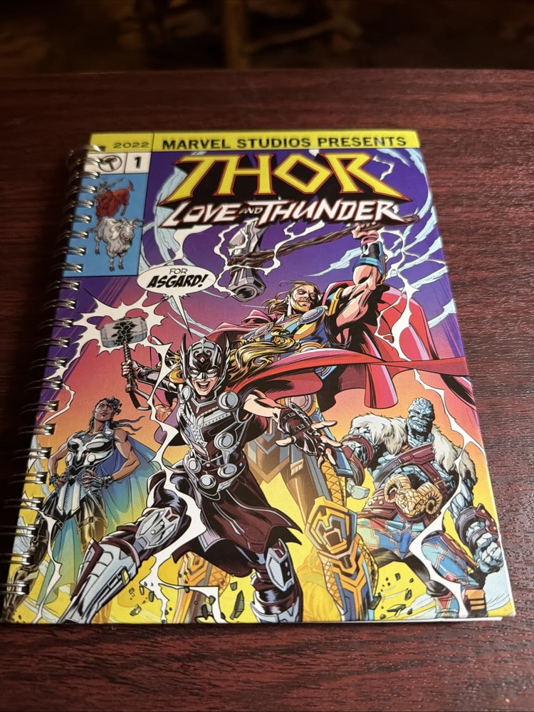 Marvel Studios Thor: Love and Thunder 80-Page Hardcover Spiral Journal