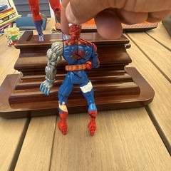 Vintage 90’s Toy Biz Spider-Man Figures x3 Inverse, Cyborg & 2099 Figures
