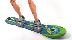 Max Steel N-Tek 11.5″ Articulated Talking Figure Snowboard Mattel 1998 2000