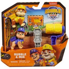 Rubble & Crew, Rubble and Mix Figures with Kinetic Build-It Sand and Toy Tools