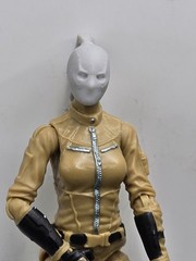 3d Print LADY MOUTHY MERCENARY HEAD 1:18 3 3/4″ GI Joe 25th Anniversary B125