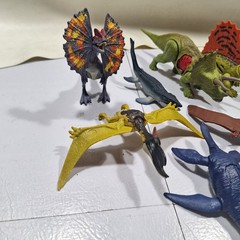 JURASSIC WORLD / PARK Mattel LOT of 8 Figures BARYONYX Carnotaurus STEGOSAURUS