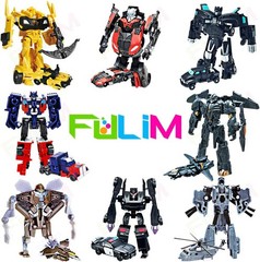 8 Pcs Mini Car Robot Toys, 3.5-inch Small Hero Action Figures, Birthday Favors T