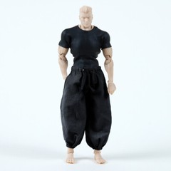 Jujutsu Kaisen Fushiguro Toji Shirt Pant Clothes For 1/12 Figure Body Outfit