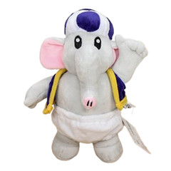 Elephant Blue Toad Super Mario Bros Wonder Plush Toy Stuffed Animal Figure 8″