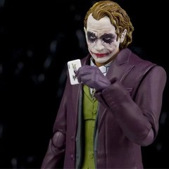 SHF Joker Action Figure 15cm The Dark Knight Heath Ledger V2 Articulated Movie