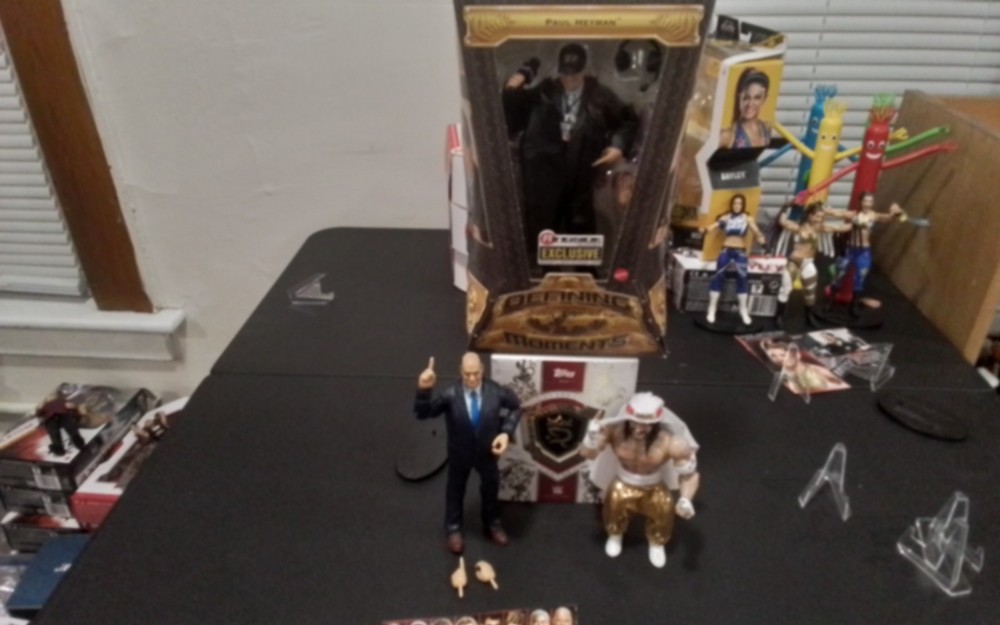 WWE Mattel Ringside From the vault series #2,Defining Moments Paul Heyman Sabu