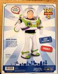 2019 Thinkway Toy Story 4 Buzz Lightyear Original Voice Talking Action Figure