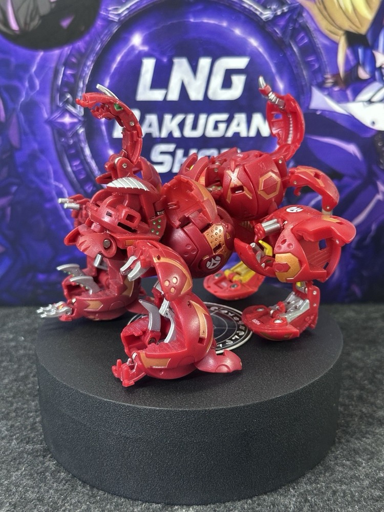Bakugan Maxus Helios Pyrus Original Color – URate -Leefram 1 of only 3 worldwide