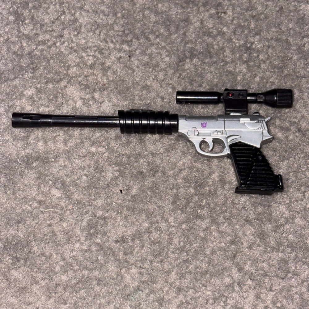 Transformers 20th Anniversary Optimus Prime MEGATRON Gun 2004 Hasbro