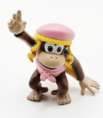 Dixie Kong 2″ Mini Figure – PVC Vinyl Nintendo Donkey Kong Figurine (2007)