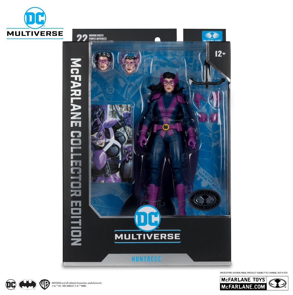 Mcfarlane Toys DC Multiverse Collector Edition Huntress (The New 52) Platinum