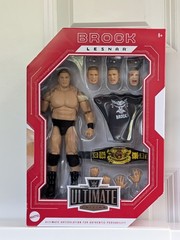 WWE Mattel BROCK LESNAR Ultimate Edition Ruthless Aggression Wrestling Figure