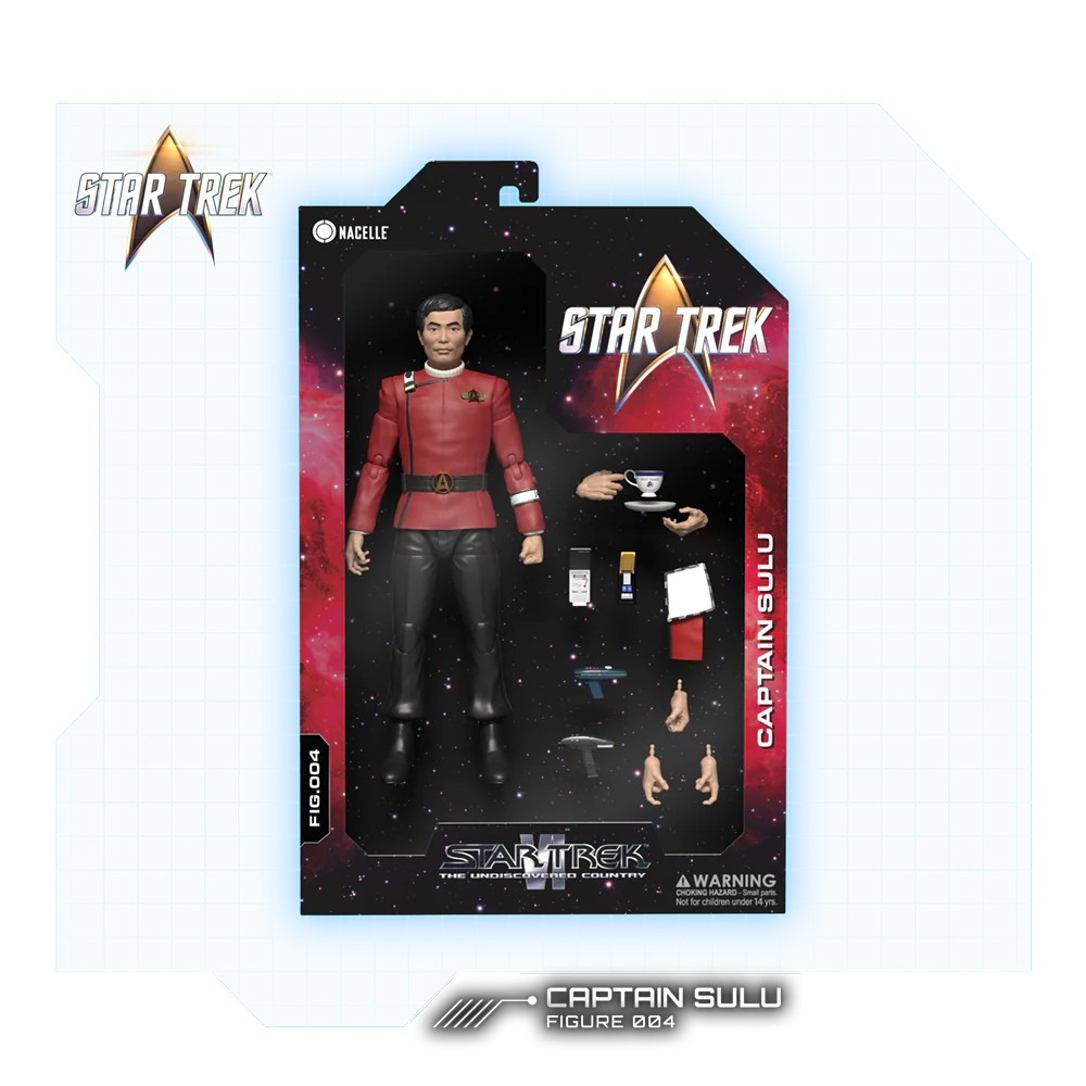Star Trek VI: The Undiscovered Country Fig.004 Captain Sulu IN STOCK US SELLER