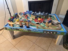 Thomas the train Ultimate bundle– Train table, tracks, and more included