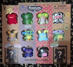 FUGGLER SERIES 2 MINI 12 PACK MYSTERY SET WINDOW BOX SPONGEBOB X TMNT NIB