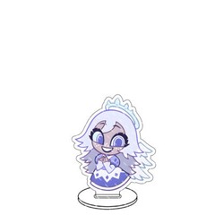 8CM Hazbin Hotel Husk Adam AD Niffty Character Acrylic Stand Figure Collection