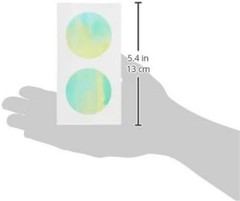 MT CASA 50 mm Seal Circle Sticker – Watercolour (Pack of 10)