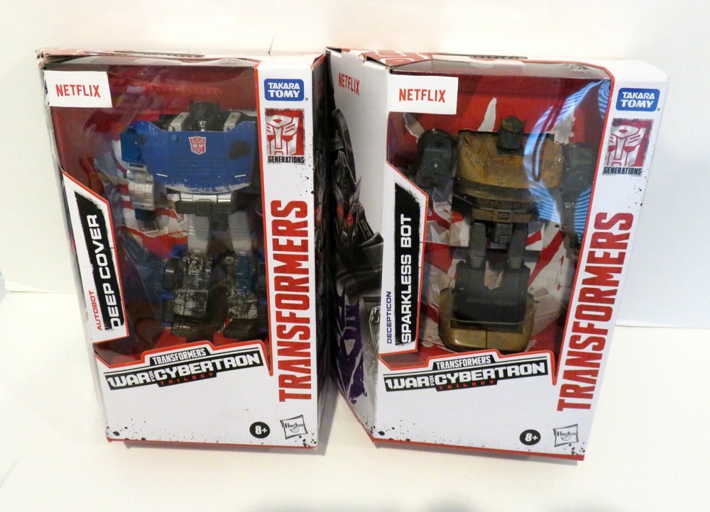 Transformers War For Cybertron Trilogy Deep Cover Sparkless Bot New Sealed