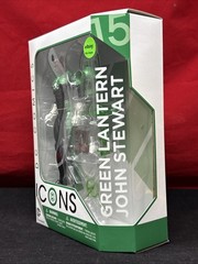 Green Lantern John Stewart DC Icons Collectibles #15 Comic Action Figure New