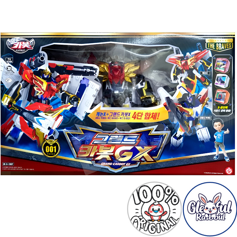 Hello Carbot Grand Carbot GX Action Figure Korea TV SHOW Combine